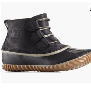 Sorel Women's Out N About Leather Rain Snow Boot Snow Boot - US6